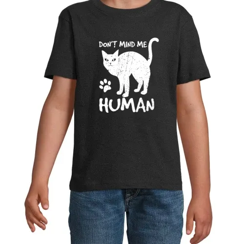 Katzen Spruch T-Shirt Kinder Imperial