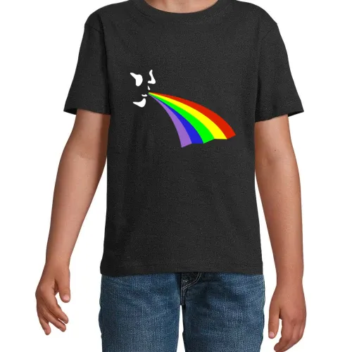 Kotzen Regenbogen T-Shirt