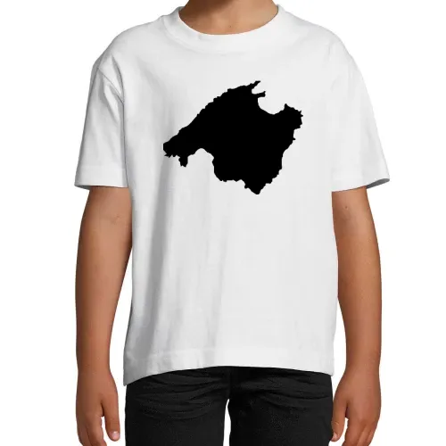 Mallorca Umriss Kinder T-Shirt