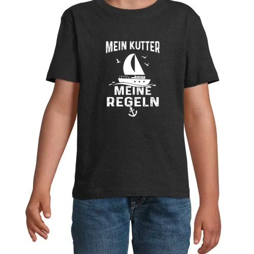 Mein Kutter Meine Regeln Bootsfahrer Kapitän T-Shirt