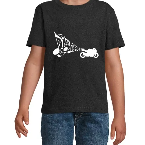 Motorrad Auspuff Musik  T-Shirt