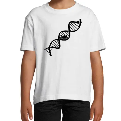 Motorrad DNA Kinder T-Shirt Motorrad DNA T-Shirt