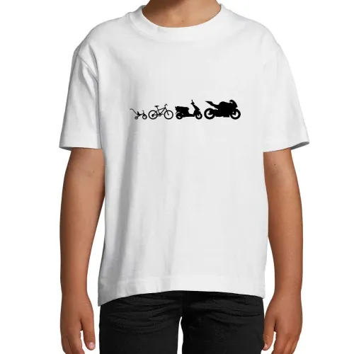 Motorrad Evolution kleine T-Shirt Kinder Imperial