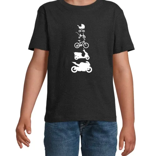 Motorrad Evolution V Kinder T-Shirt Motorrad Evolution V T-Shirt