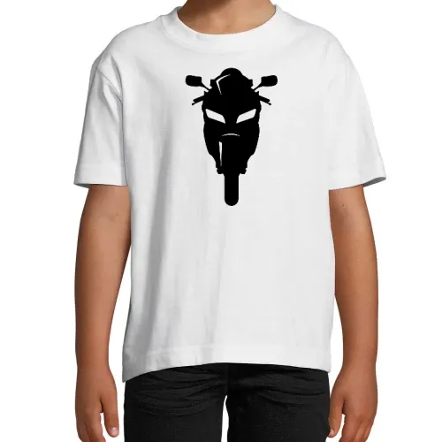 Motorrad Rennmotorrad Front Kinder T-Shirt Motorrad Rennmotorrad Front T-Shirt