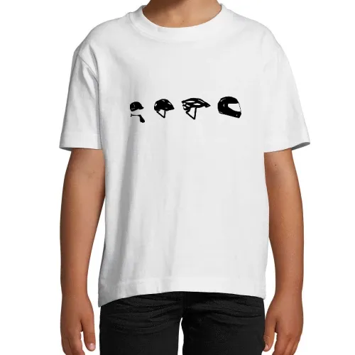 Motorradhelm Evolution Kinder T-Shirt Motorradhelm Evolution T-Shirt