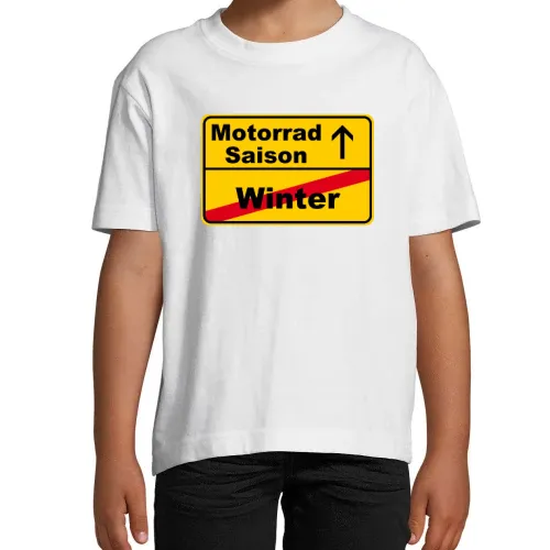 Motorradsaison vs. Winter T-Shirt