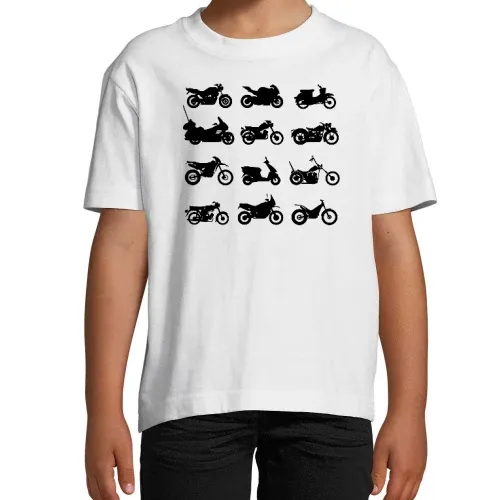 Motorräder Typen T-Shirt Kinder Imperial