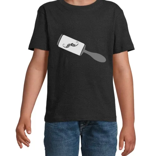 Moustache an Fusselrolle T-Shirt Kinder Imperial