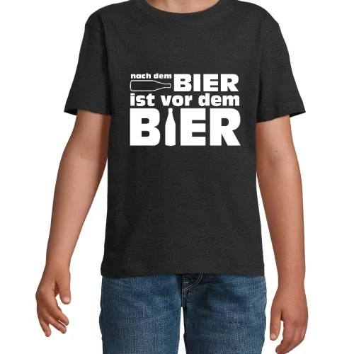 nach dem Bier ist vor dem Bier T-Shirt Kinder Imperial