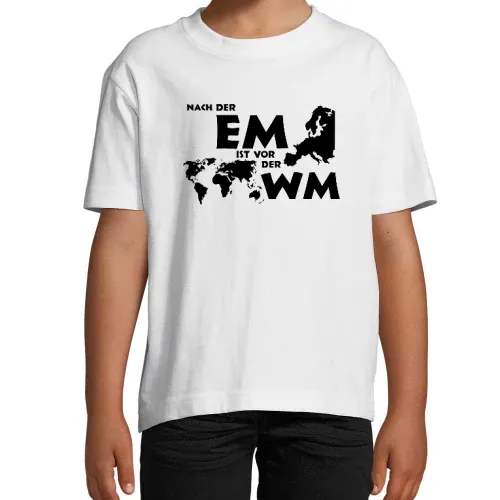 nach der EM ist vor der WM T-Shirt Kinder Imperial