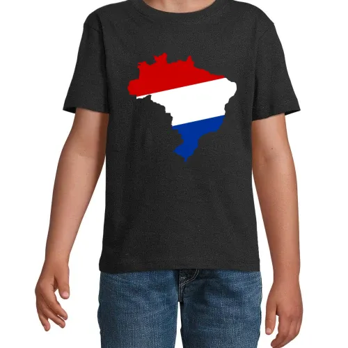 Niederlande Holland Brasilien Umriss T-Shirt