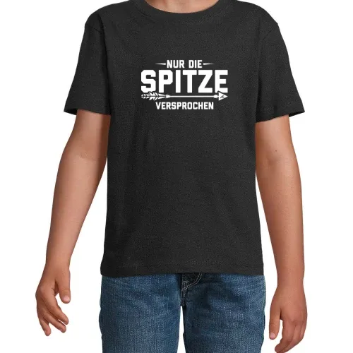 Nur Die Spitze, Versprochen Bogensport Witz T-Shirt Kinder Imperial