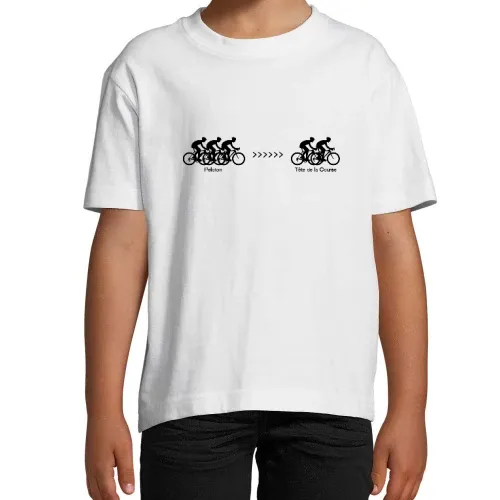 Peloton - Tete de la Course Kinder T-Shirt