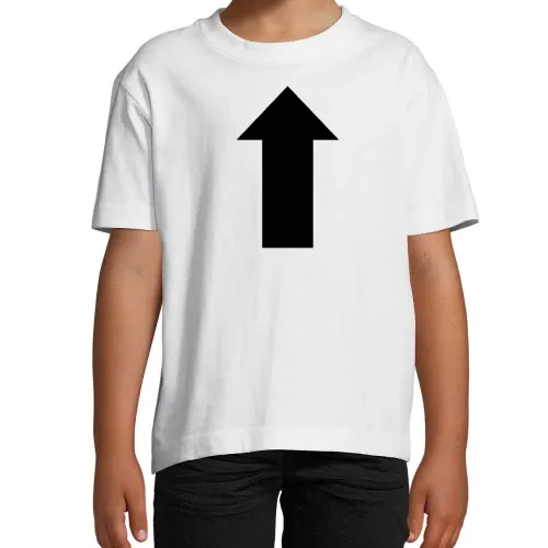Pfeil nach oben Kinder T-Shirt