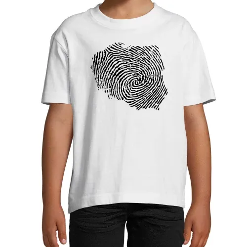 Polen Fingerabdruck T-Shirt Kinder Imperial