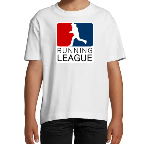 Running League Platzsturm Liga Fussball T-Shirt Kinder Imperial