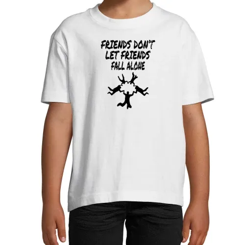 RW Freunde Fallschirmsprung Team Freundschaft T-Shirt Kinder Imperial