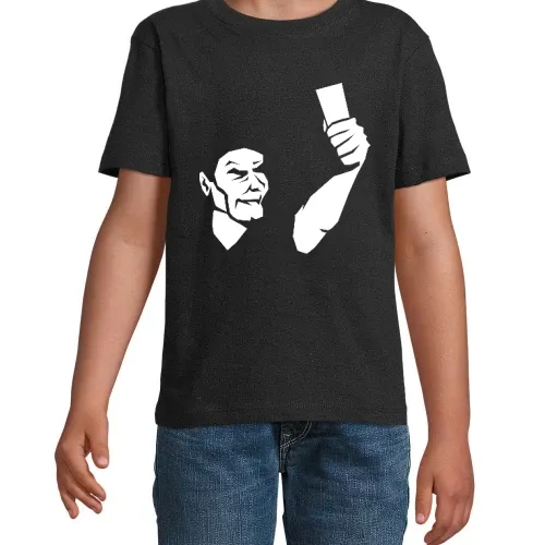 Schiedsrichter zeigt Karte Kinder T-Shirt