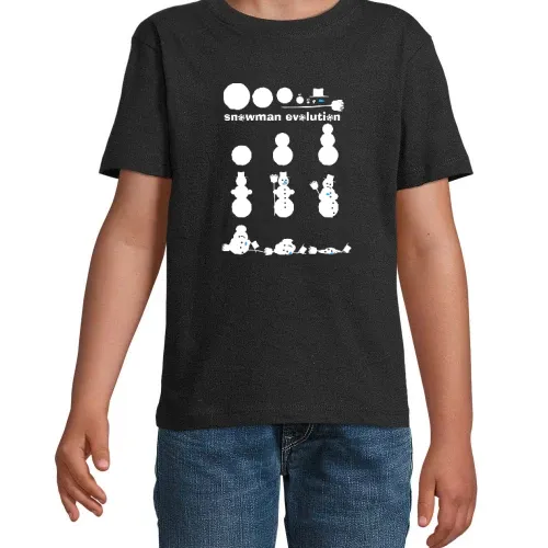 Schneemann Kit Evolution T-Shirt Kinder Imperial