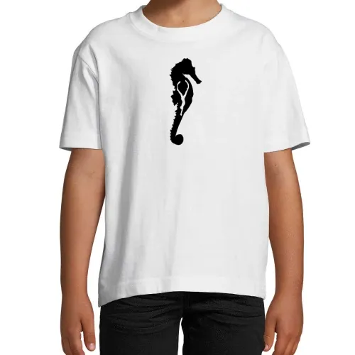 Seepferdchen Taucher Freitaucher Seepferd T-Shirt Kinder Imperial