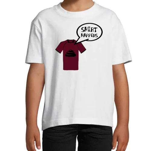 Shirt Happens T-Shirt Kinder Imperial