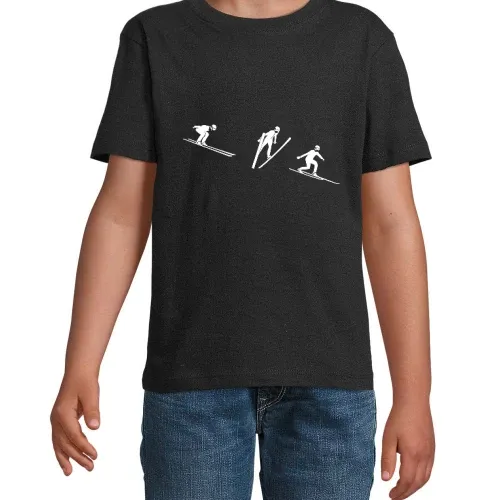 Skispringer Evolution T-Shirt Kinder Imperial