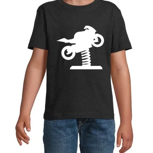 Spielplatzmotorrad zum Wackeln Kinder T-Shirt Spielplatzmotorrad zum Wackeln T-Shirt