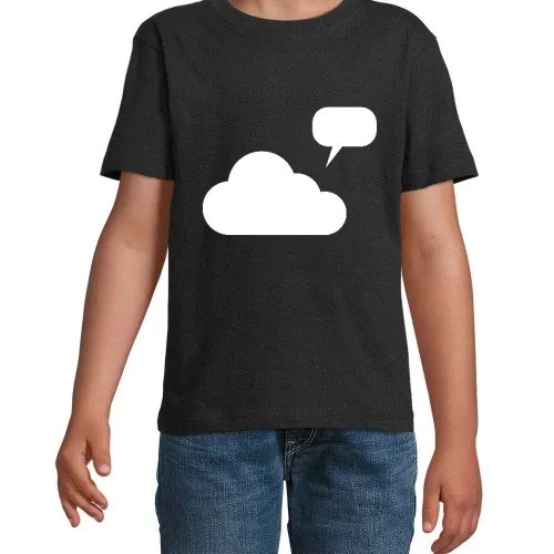sprechende Wolke Kinder T-Shirt