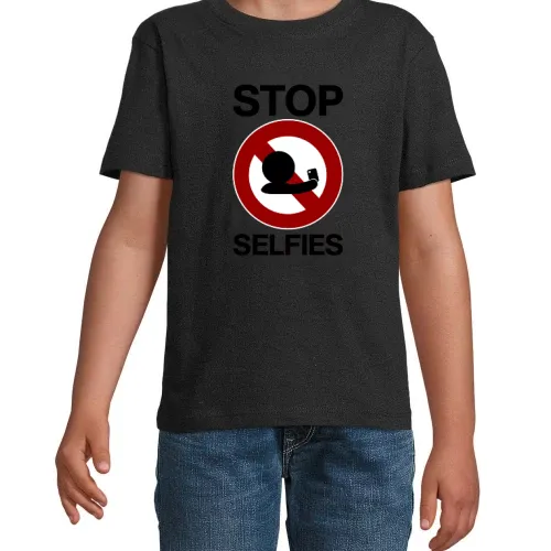 stop selfies Verbotsschild T-Shirt