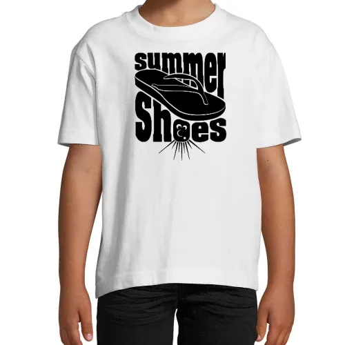 Summer Shoes Flip Flops T-Shirt Kinder Imperial