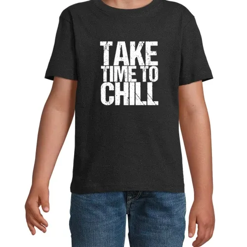 Take Time To Chill / Chill Out Design T-Shirt