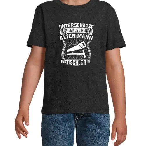 Tischler Hobby Handwerker Säge Hammer Handwerker T-Shirt Kinder Imperial