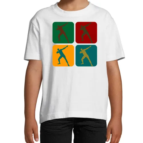 Usain Bold Warhol T-Shirt Kinder Imperial
