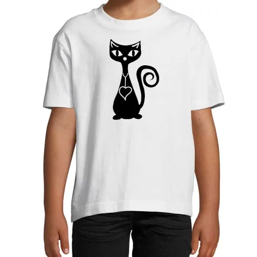 verliebter Kater T-Shirt Kinder Imperial