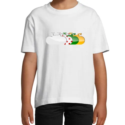 vier Tour Räder Kinder T-Shirt vier Tour Räder T-Shirt