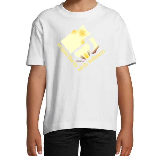 waschen muss sich lohnen T-Shirt Kinder Imperial
