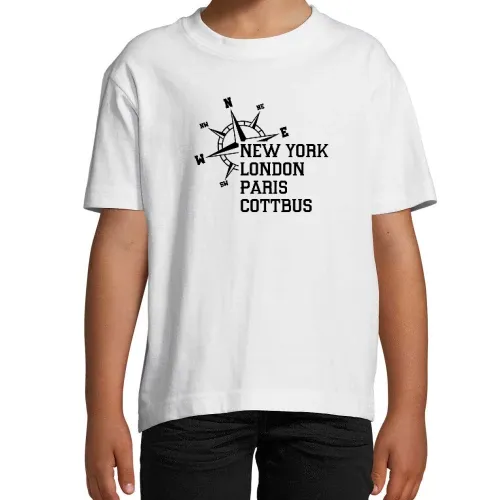 Weltstadt Cottbus T-Shirt Kinder Imperial