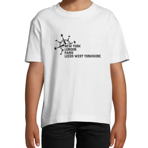 Weltstadt Leeds West Yorkshire T-Shirt Kinder Imperial
