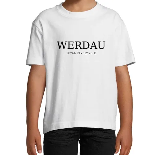Werdau Koordinaten T-Shirt