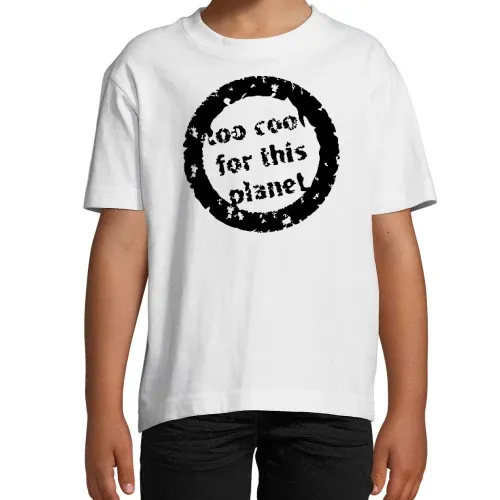zu cool für diesen Planeten T-Shirt Kinder Imperial