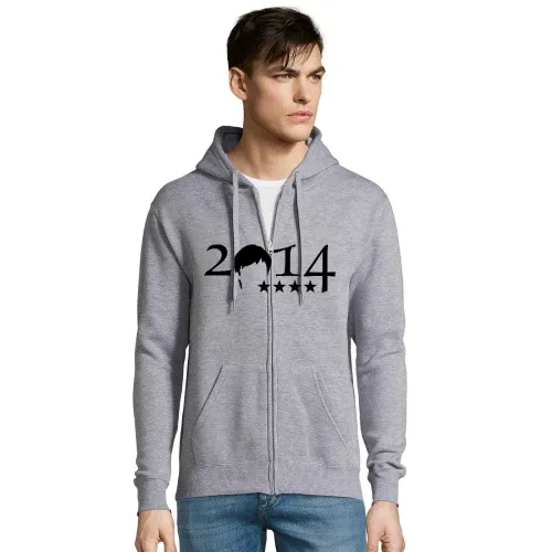 2014 Jogi Frisur mit Vier Sternen Männer Hoodie