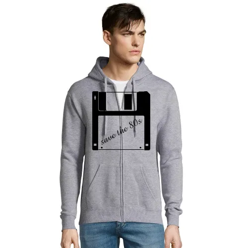 3,5 Zoll Diskette - save the 80s Männer Hoodie
