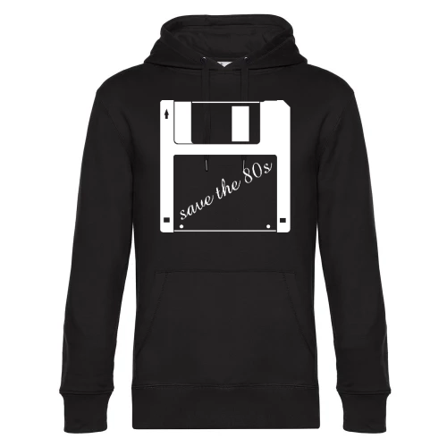3,5 Zoll Diskette - save the 80s Männer Hoodie