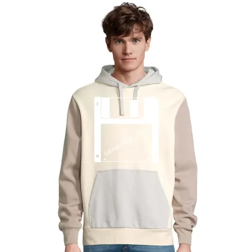 3,5 Zoll Diskette - save the 80s Männer Hoodie