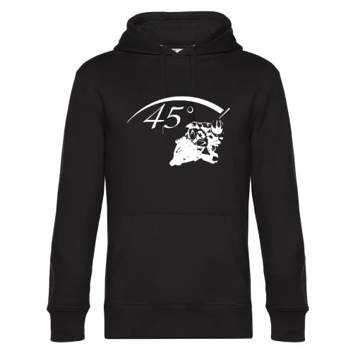 45 Biker Männer Hoodie