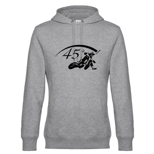 45 Supermoto Biker Hoodie Männer King Hooded