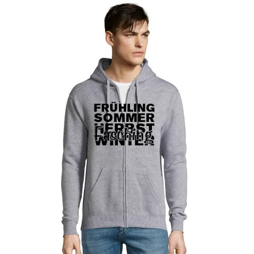 5. Jahreszeit Fasching Männer Hoodie