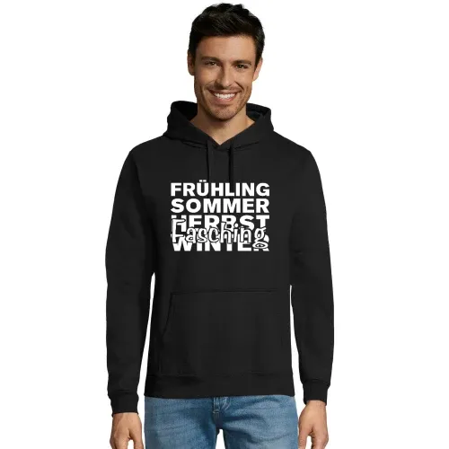 5. Jahreszeit Fasching Männer Hoodie