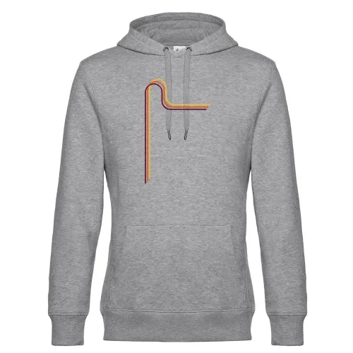 70er Jahre Style Streifen 2 Hoodie Männer King Hooded